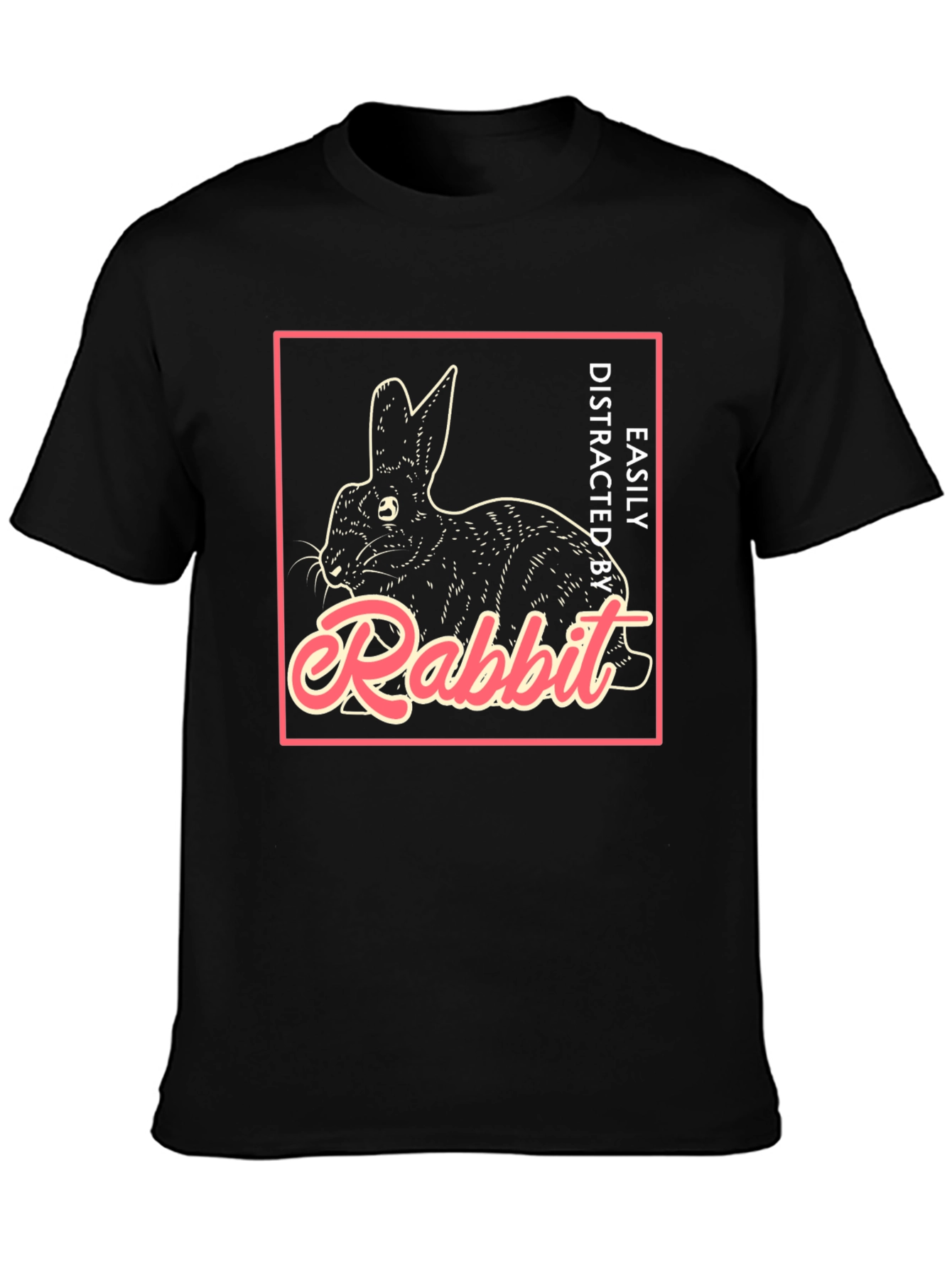 Easily Distracted by Rabbit T-Shirt