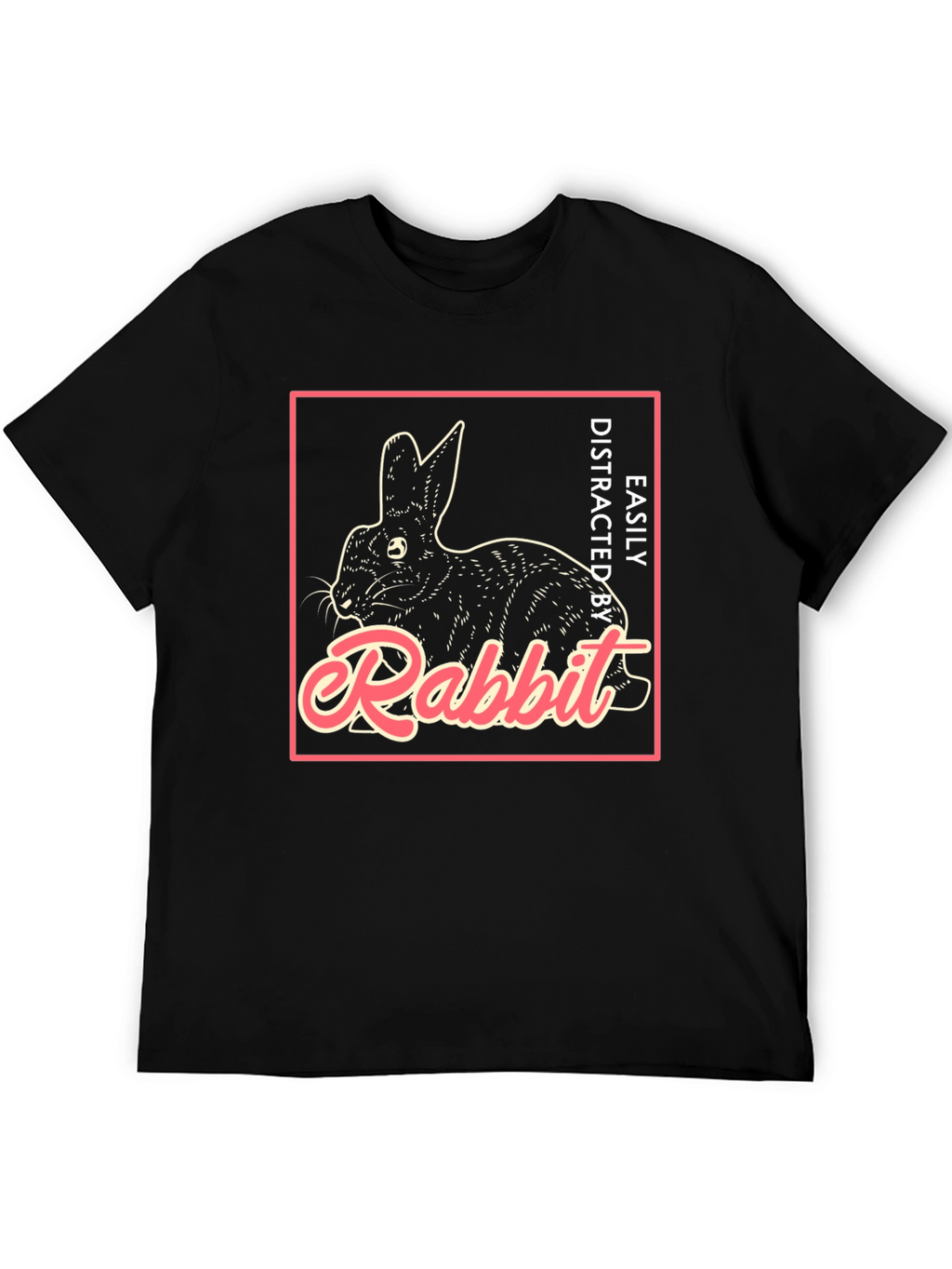 Easily Distracted by Rabbit T-Shirt