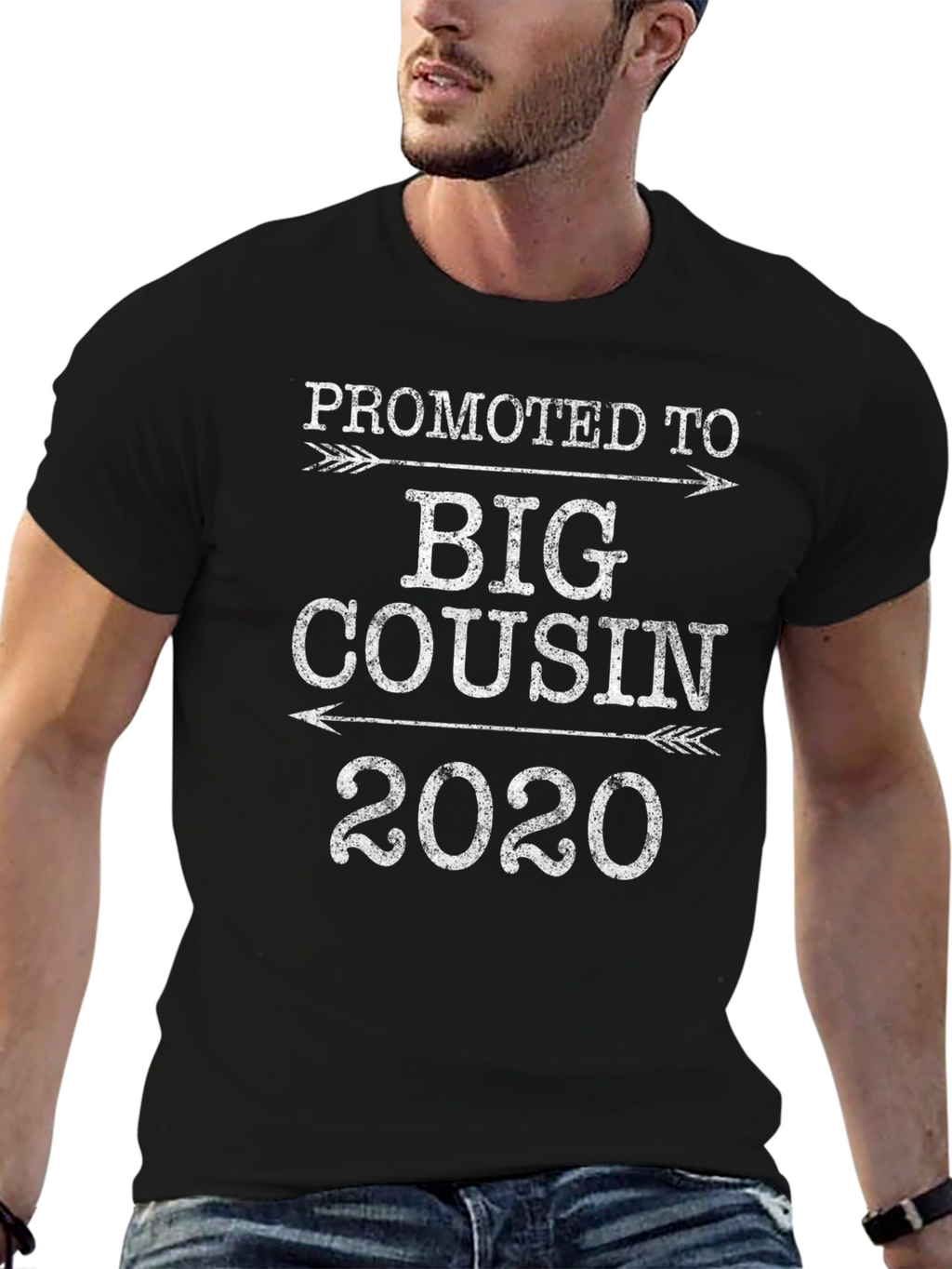Promoted to Big Cousin 2020 Graphic Tee