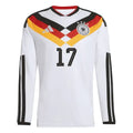 Florian Wirtz 2026 Germany Long Sleeve Home Jersey Front