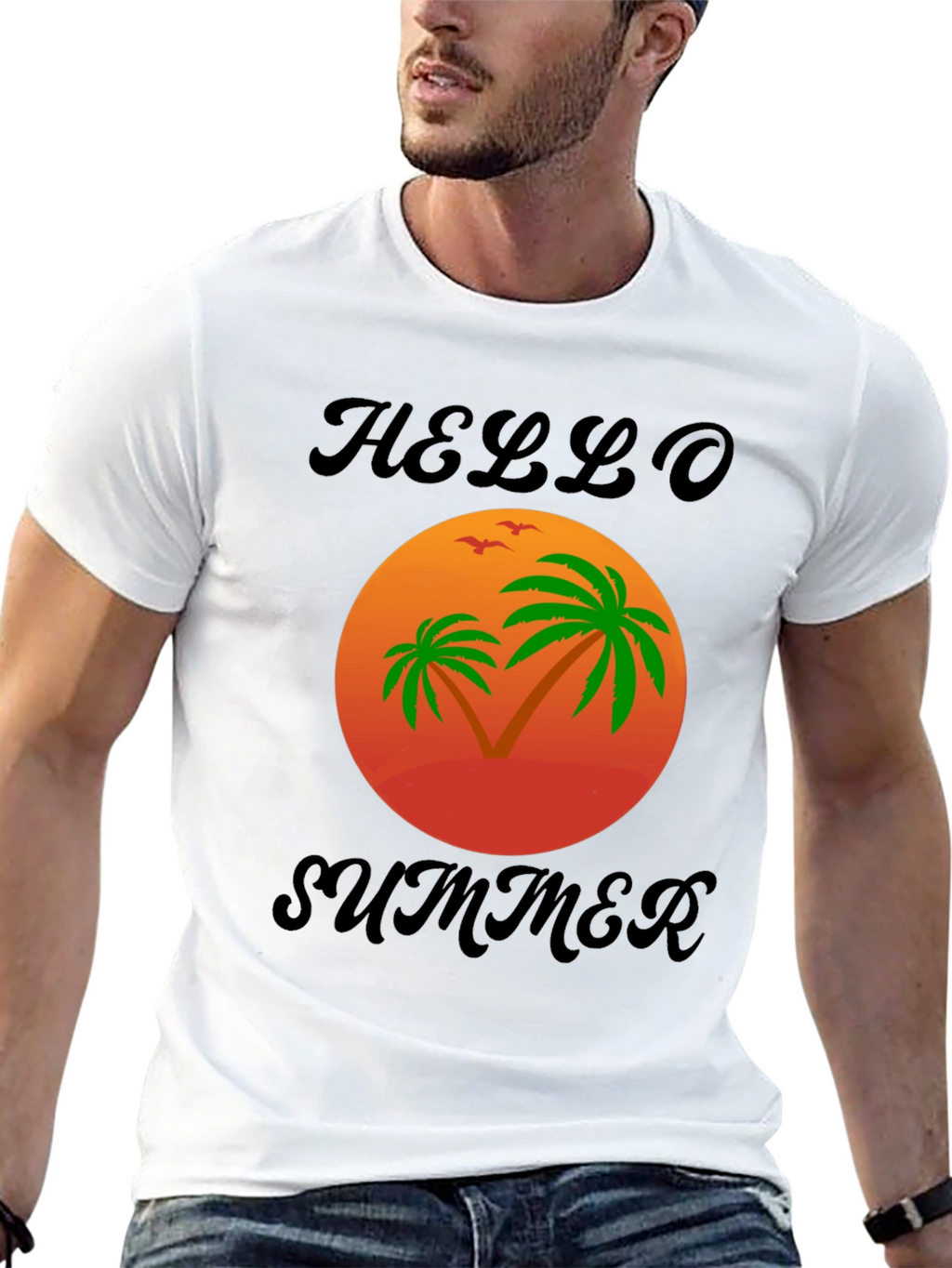 Hello Summer Graphic Tee