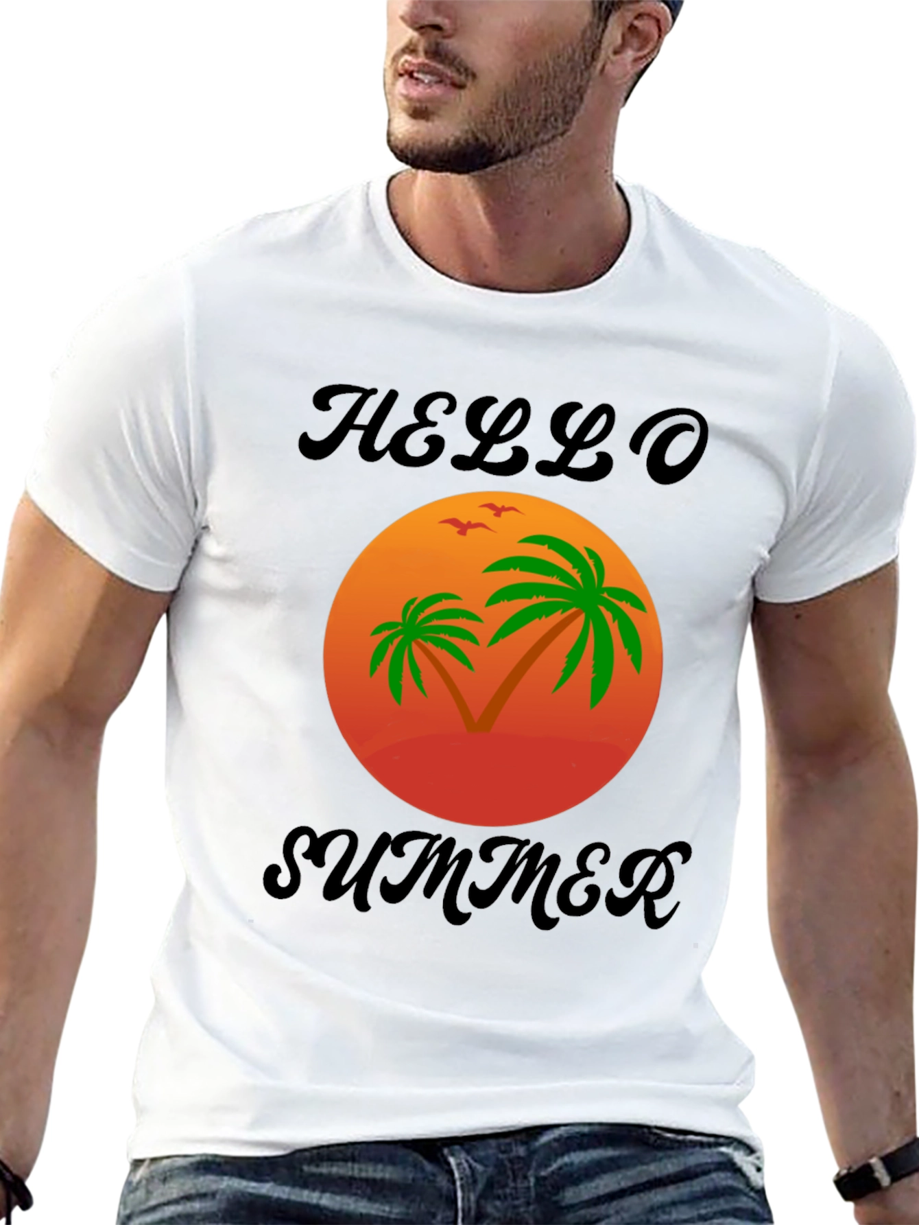 Hello Summer Graphic Tee