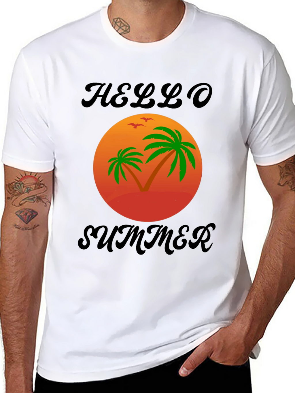 Hello Summer Graphic Tee