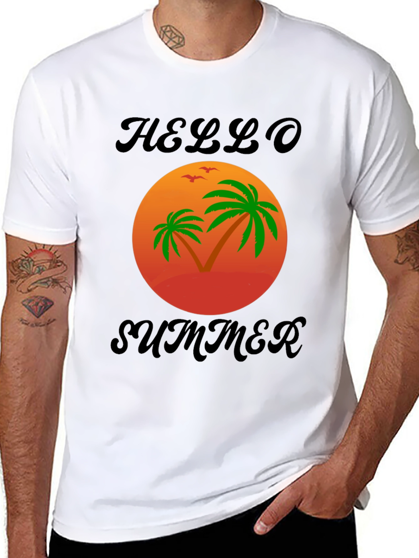Hello Summer Graphic Tee