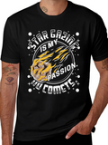 Star Gazing Comet T-Shirt - Passionate Astronomy Design