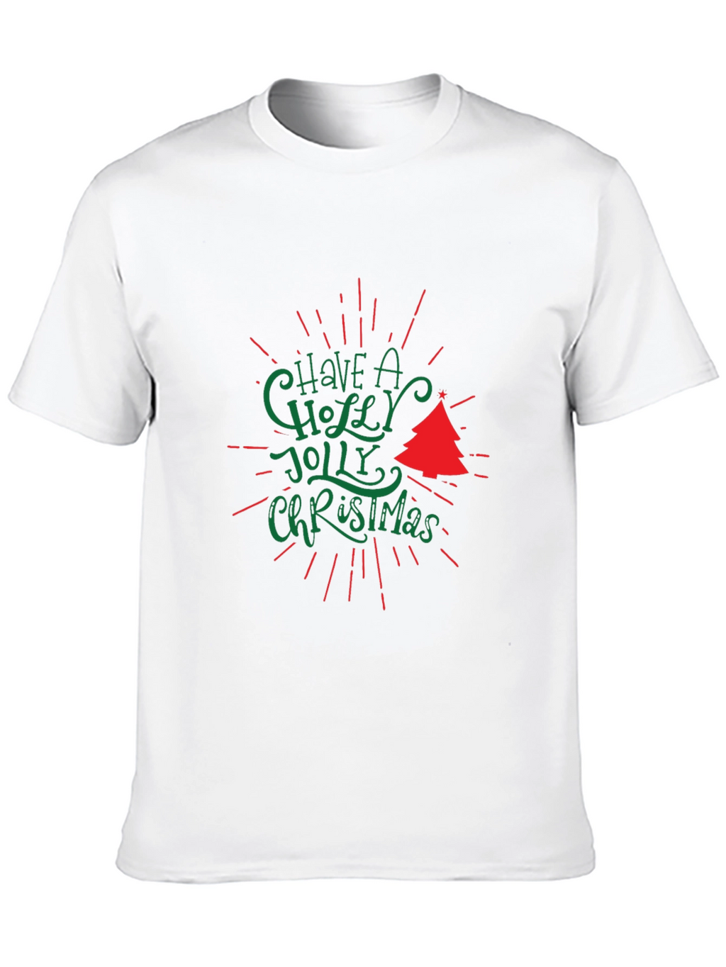 Holiday T-Shirt: Have a Holly Jolly Christmas Tee