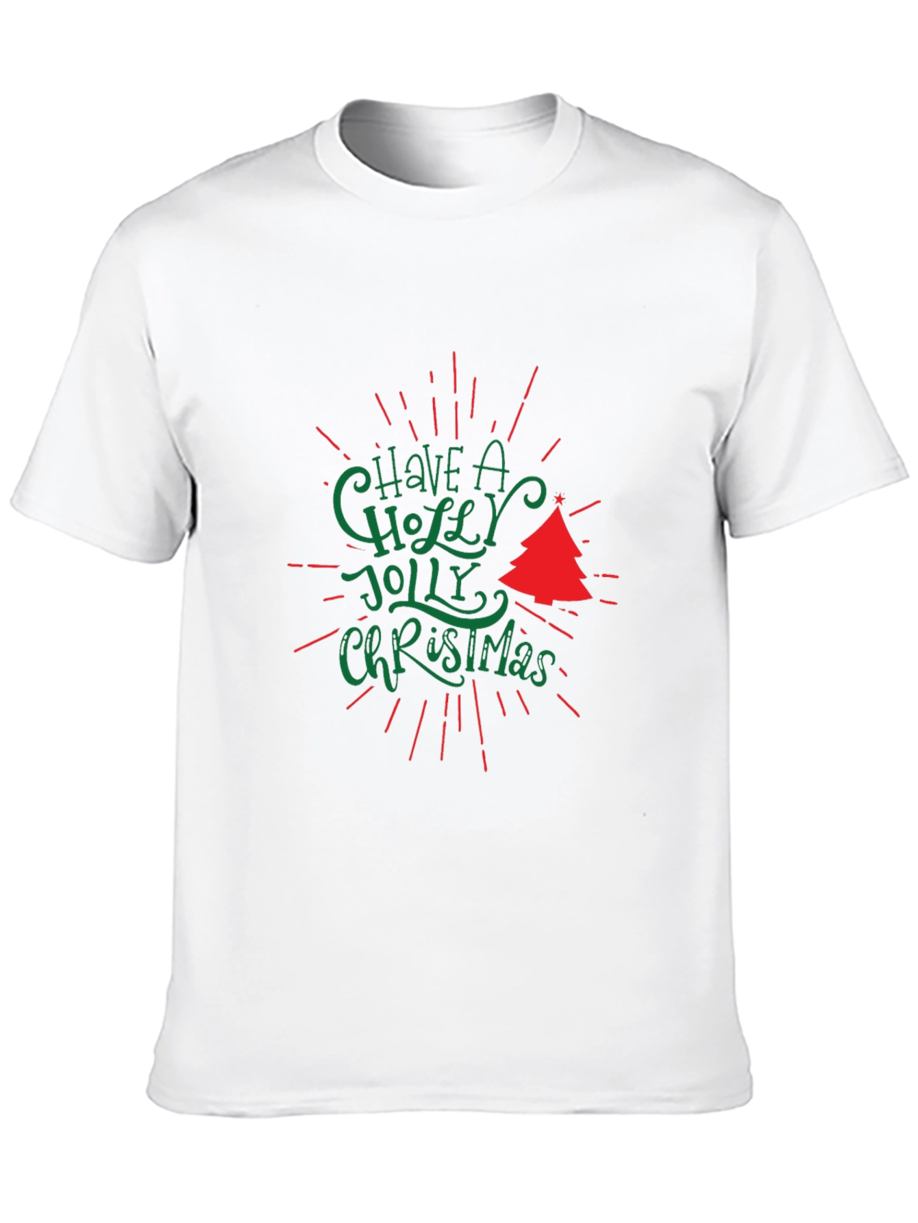 Holiday T-Shirt: Have a Holly Jolly Christmas Tee