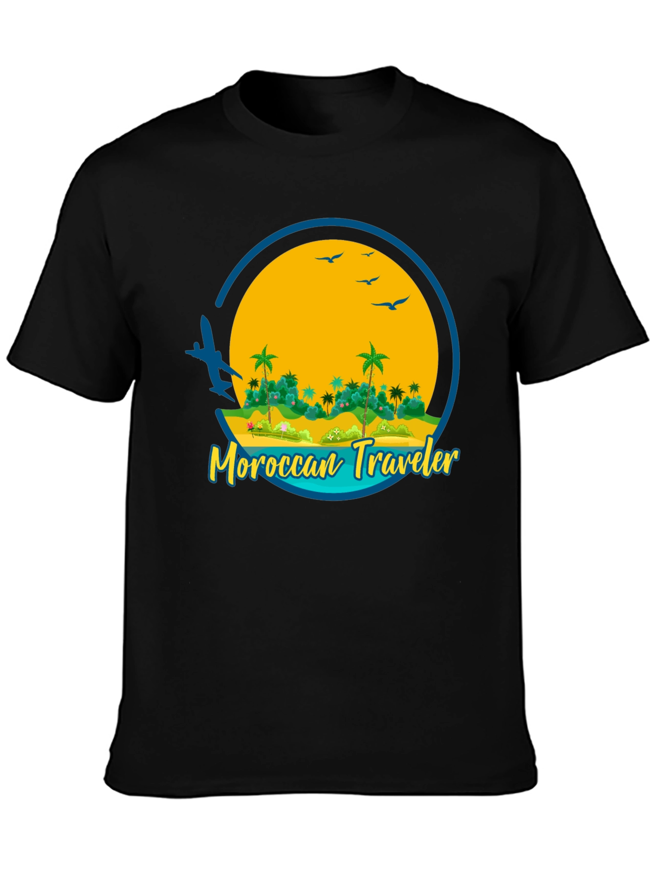 Moroccan Traveler Graphic T-Shirt