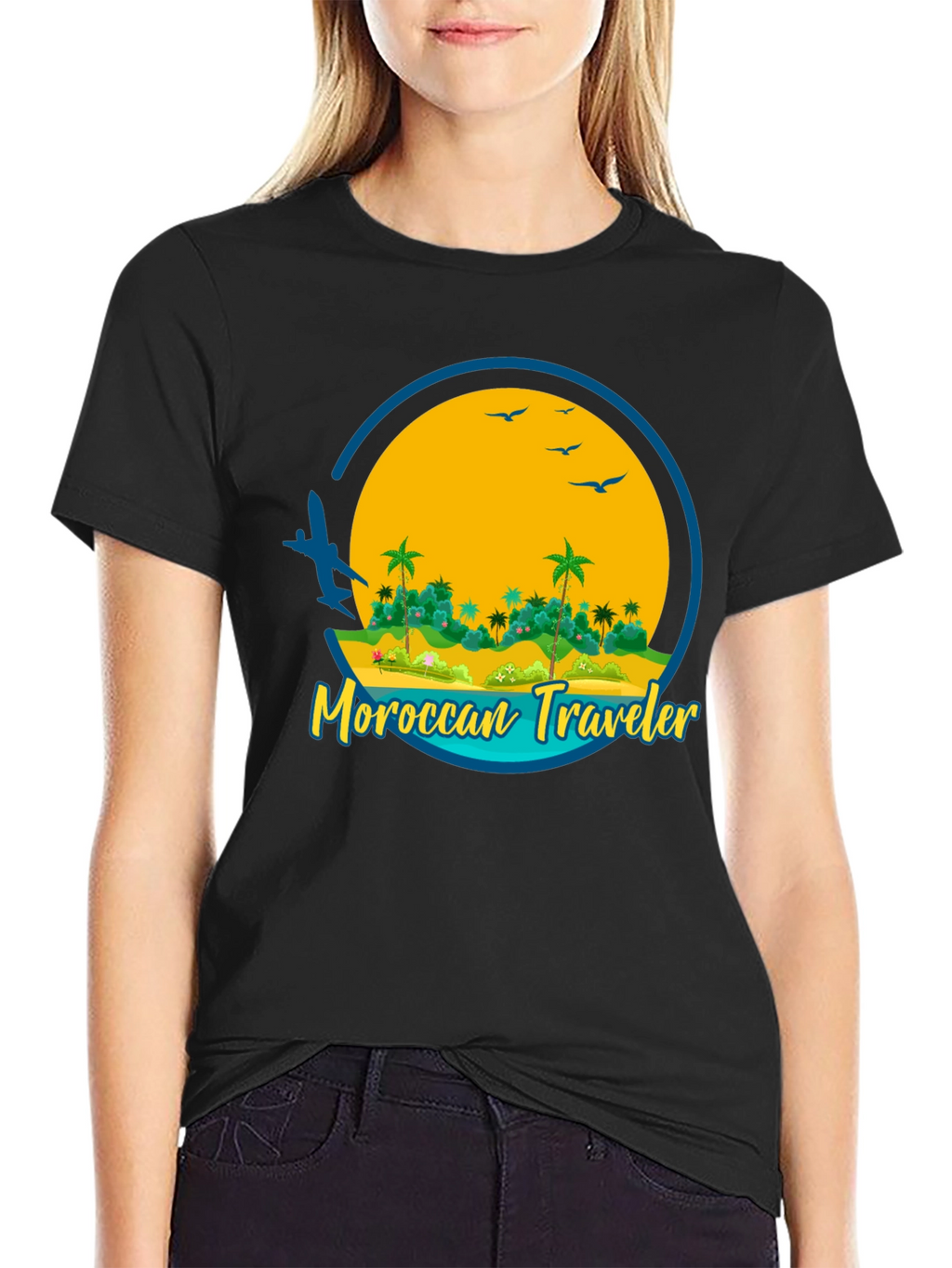 Moroccan Traveler Graphic T-Shirt