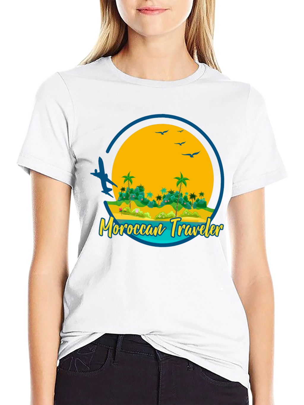 Moroccan Traveler Graphic T-Shirt