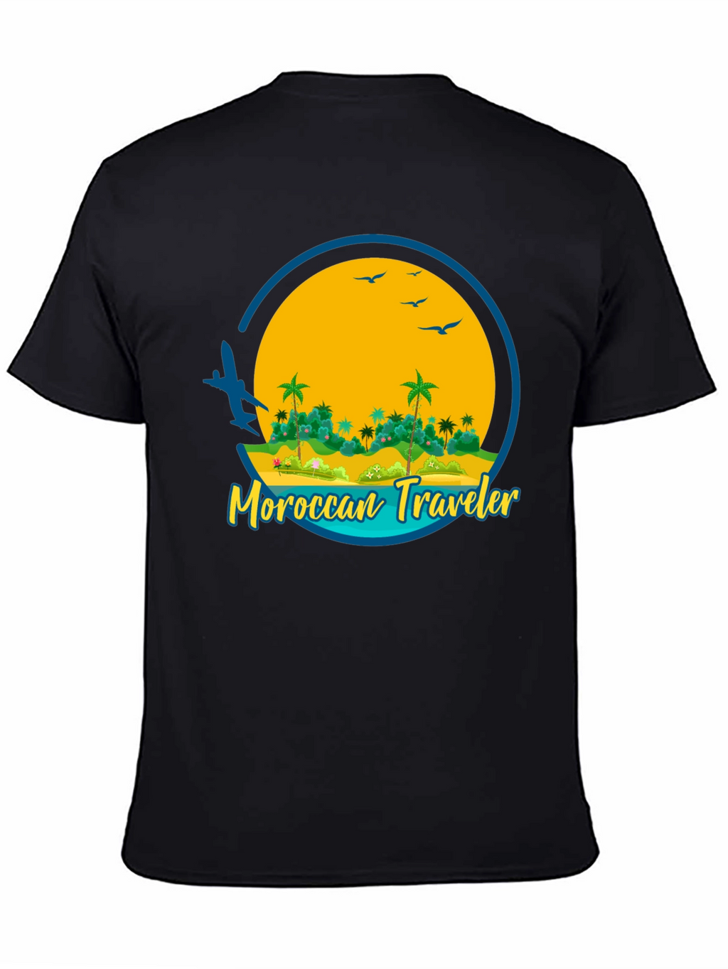 Moroccan Traveler Graphic T-Shirt