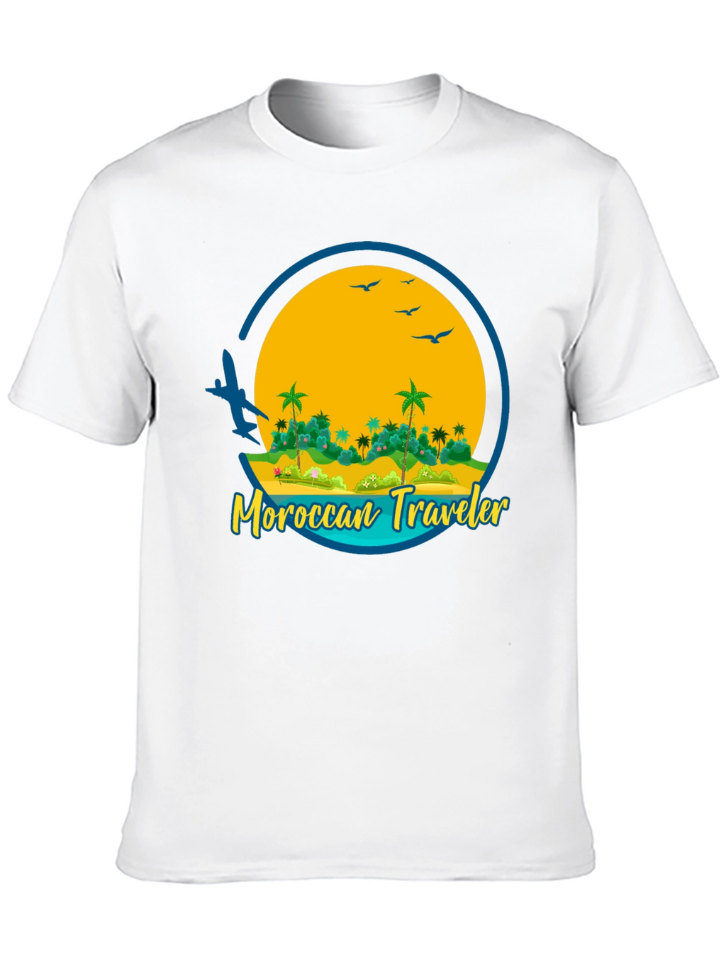 Moroccan Traveler Graphic T-Shirt