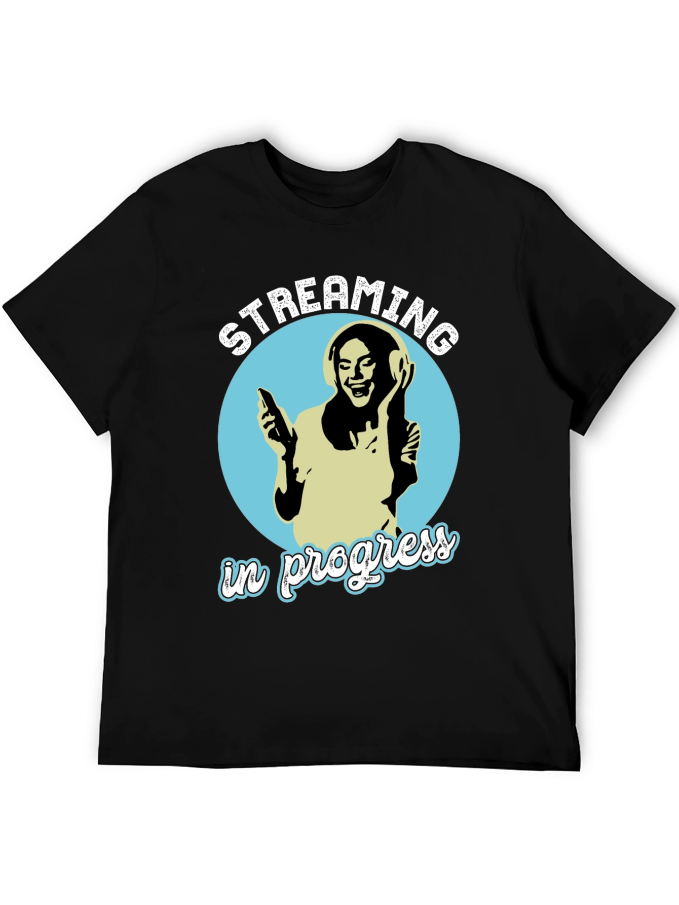 Streaming In Progress Graphic Tee