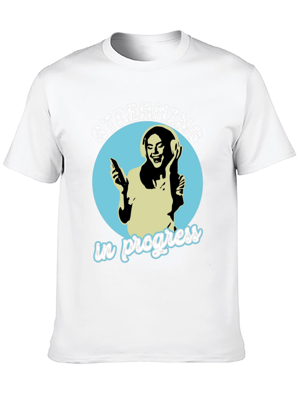 Streaming In Progress Graphic Tee