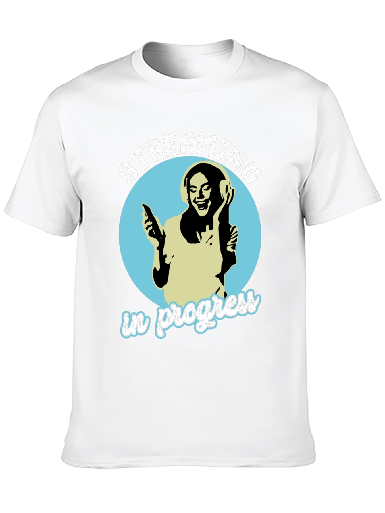 Streaming In Progress Graphic Tee