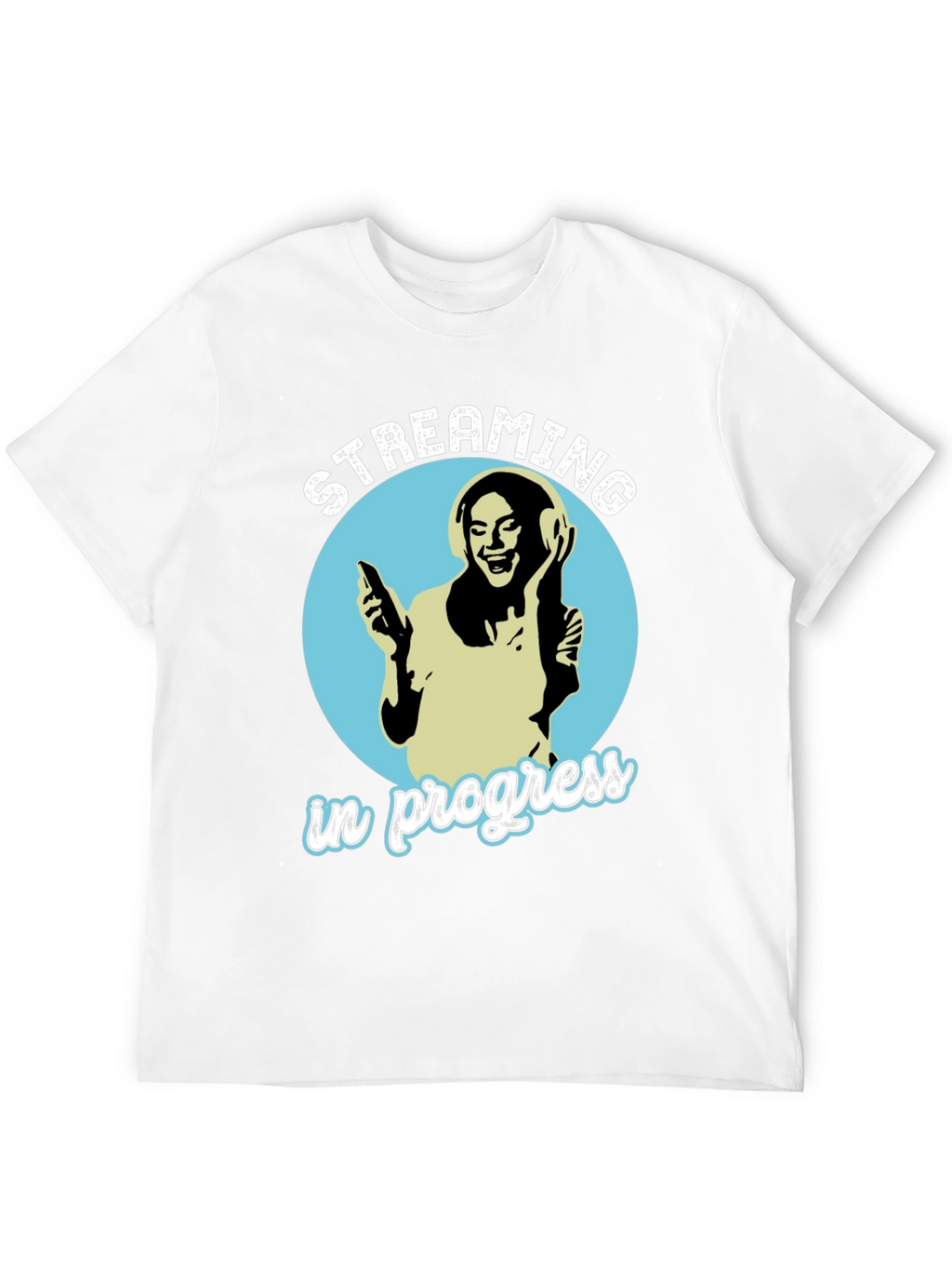 Streaming In Progress Graphic Tee