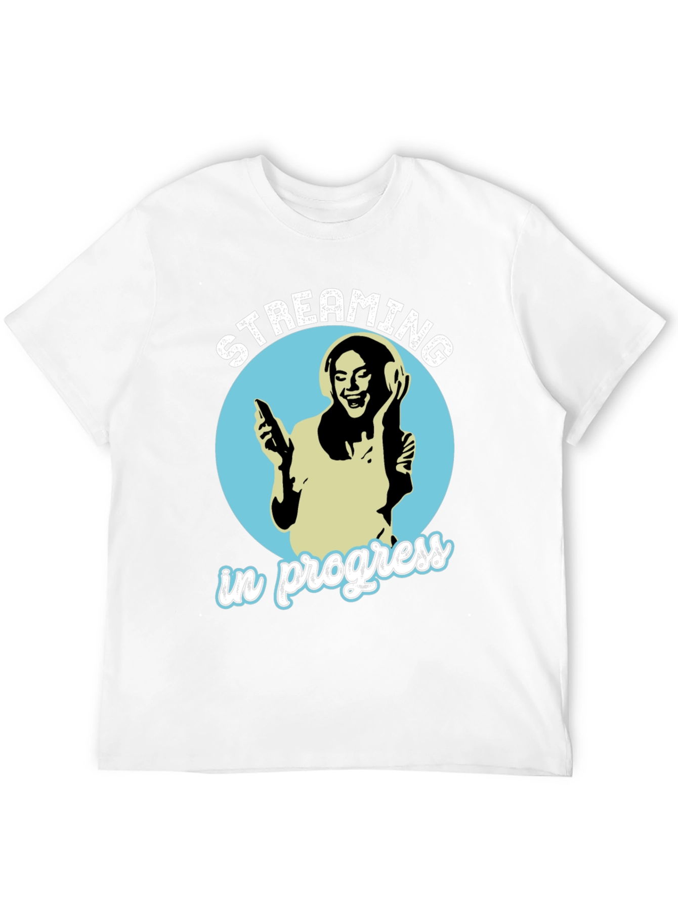 Streaming In Progress Graphic Tee