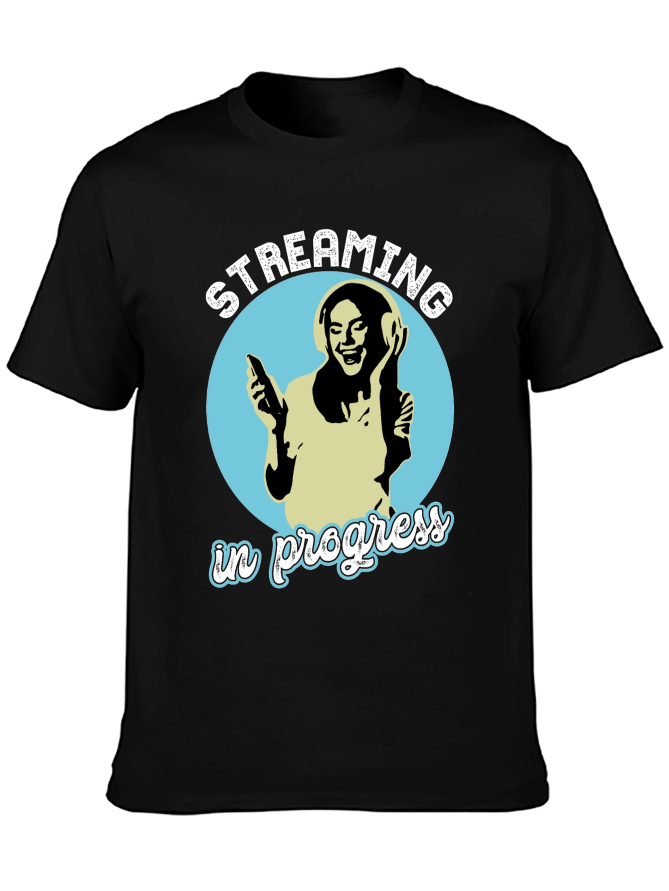 Streaming In Progress Graphic Tee