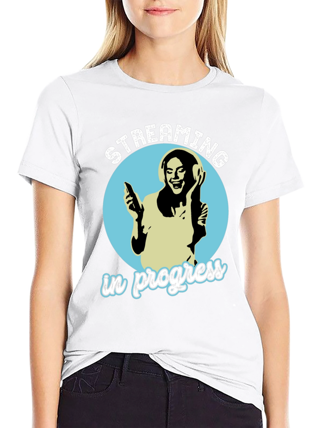Streaming In Progress Graphic Tee