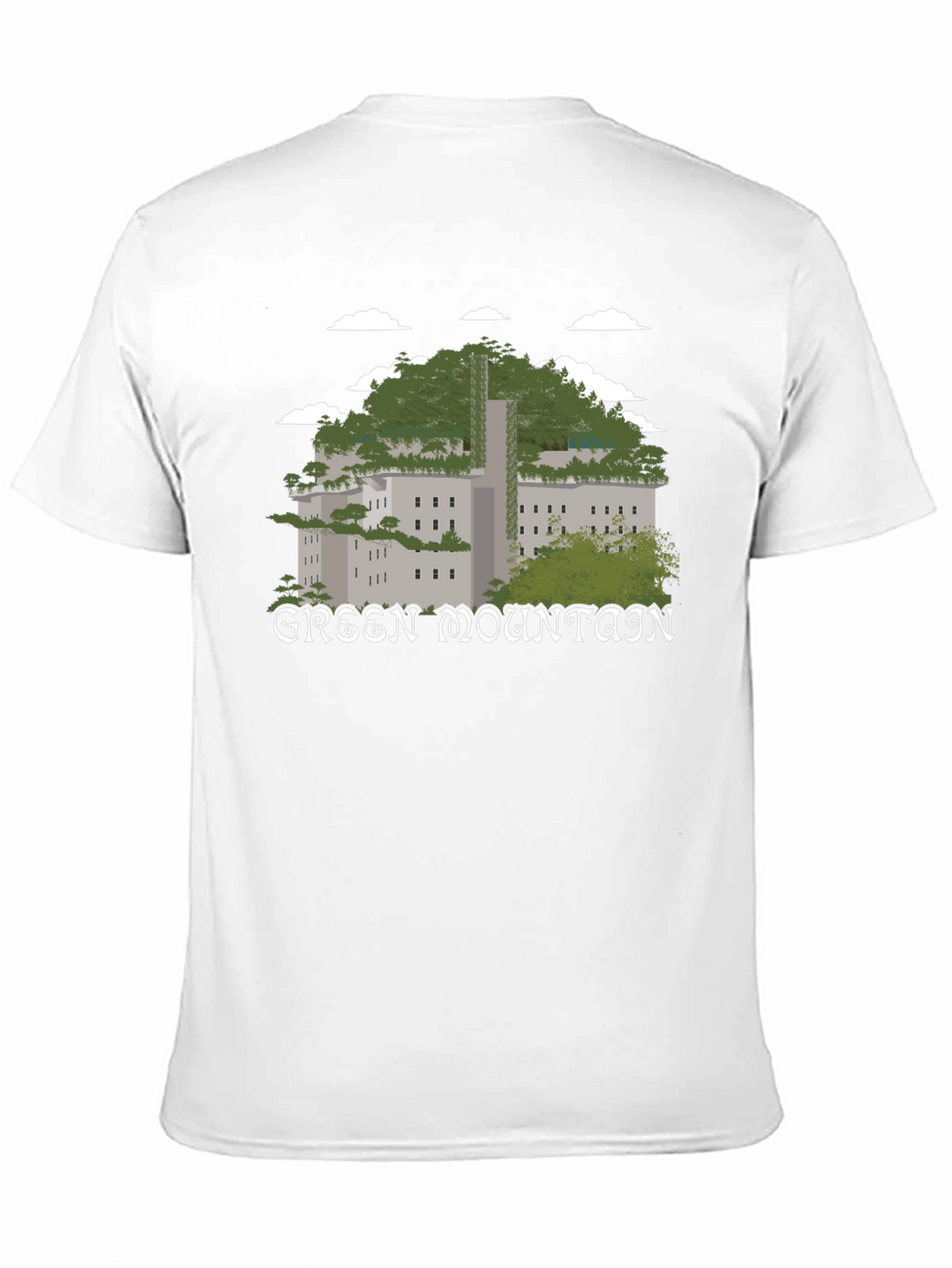 Green Mountain Graphic T-Shirt - Nature Inspired Tee