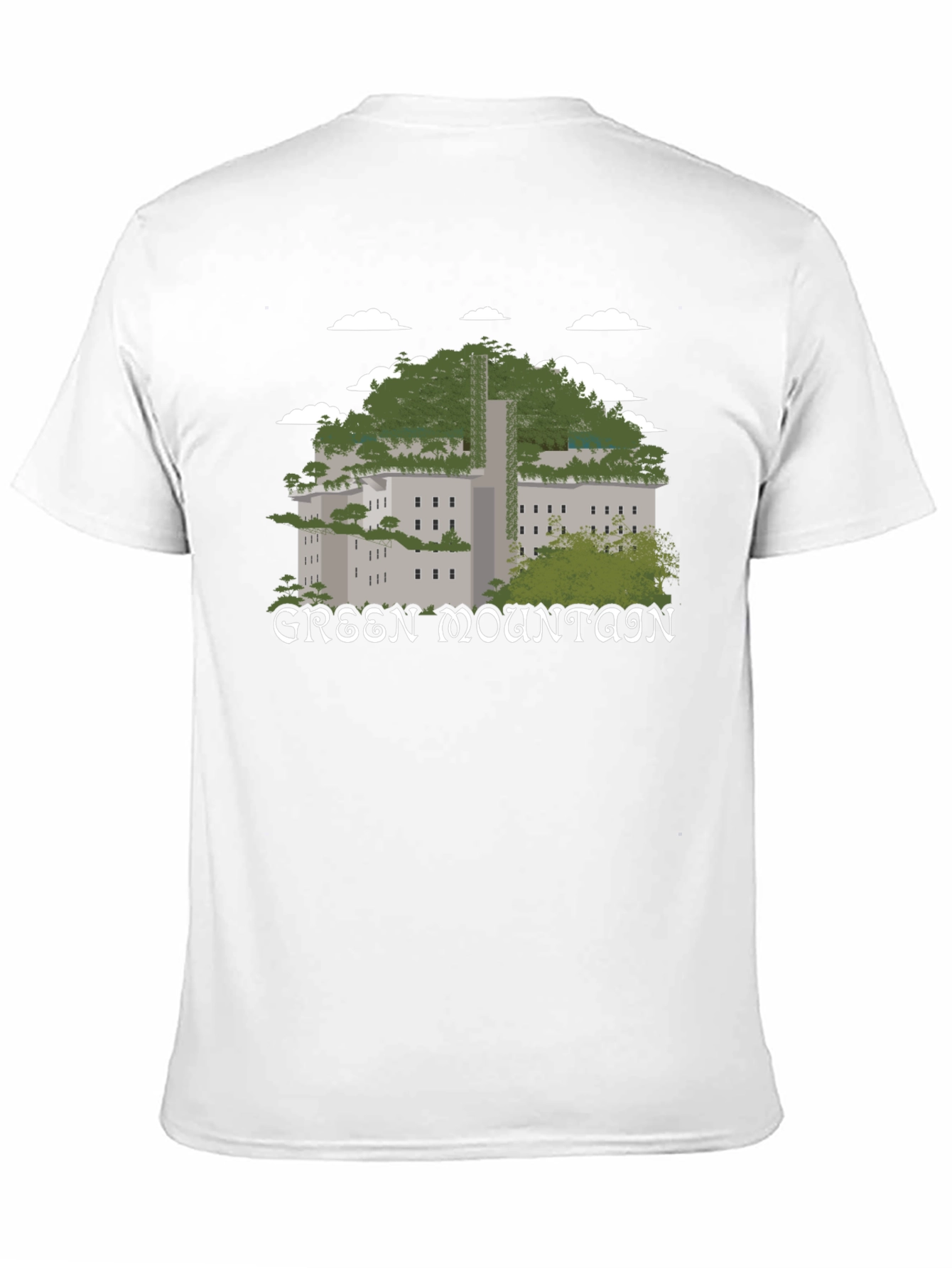 Green Mountain Graphic T-Shirt - Nature Inspired Tee