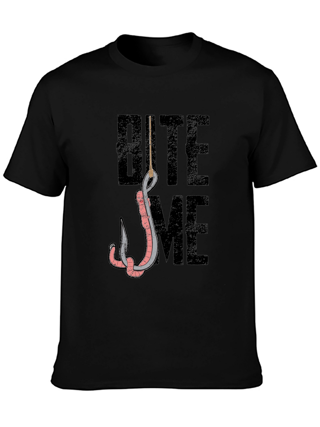 Bite Me Fishing Hook Graphic Tee