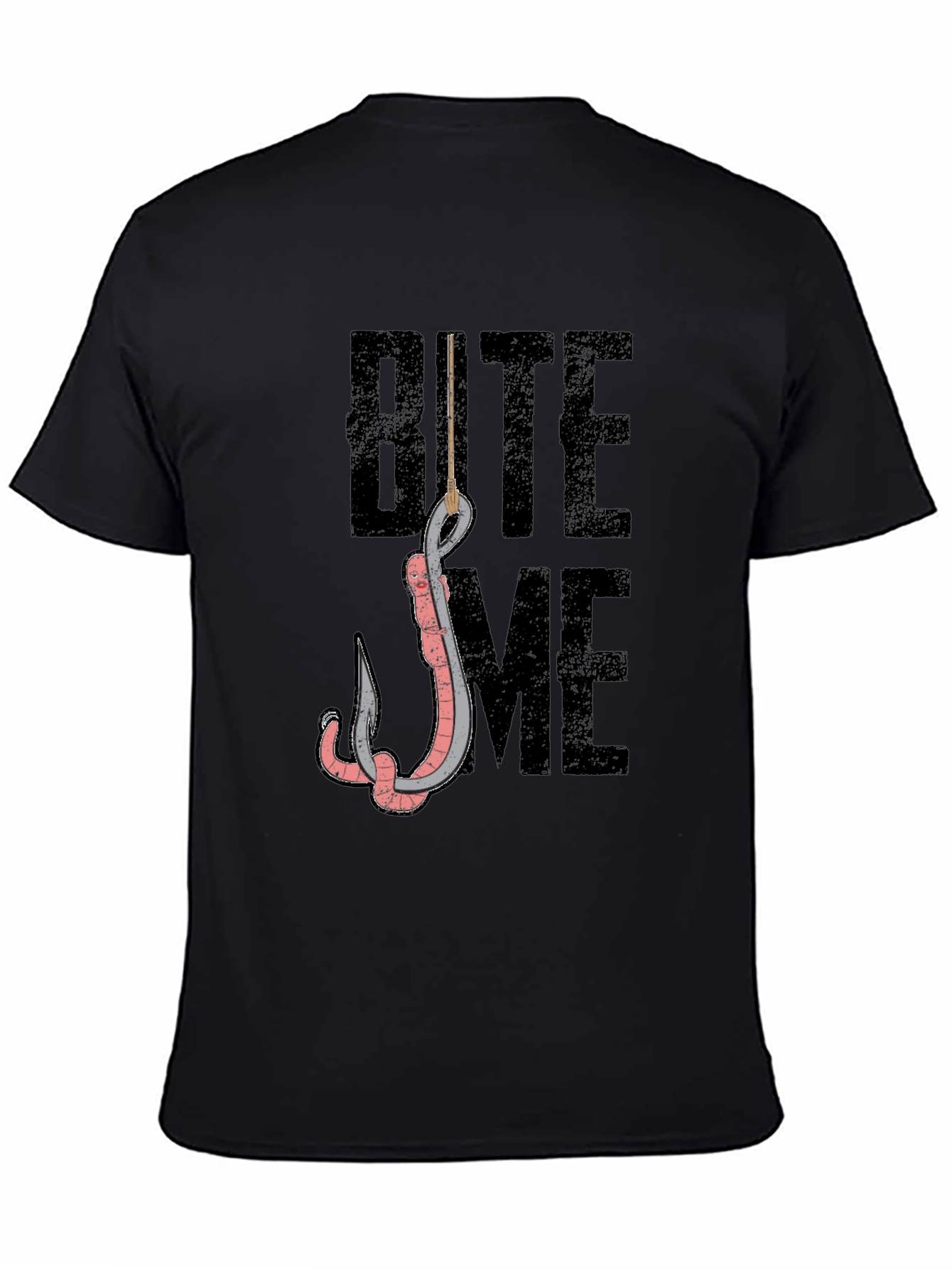 Bite Me Fishing Hook Graphic Tee