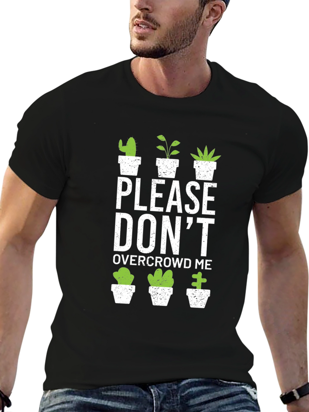 Please Dont Overcrowd Me Graphic Tee