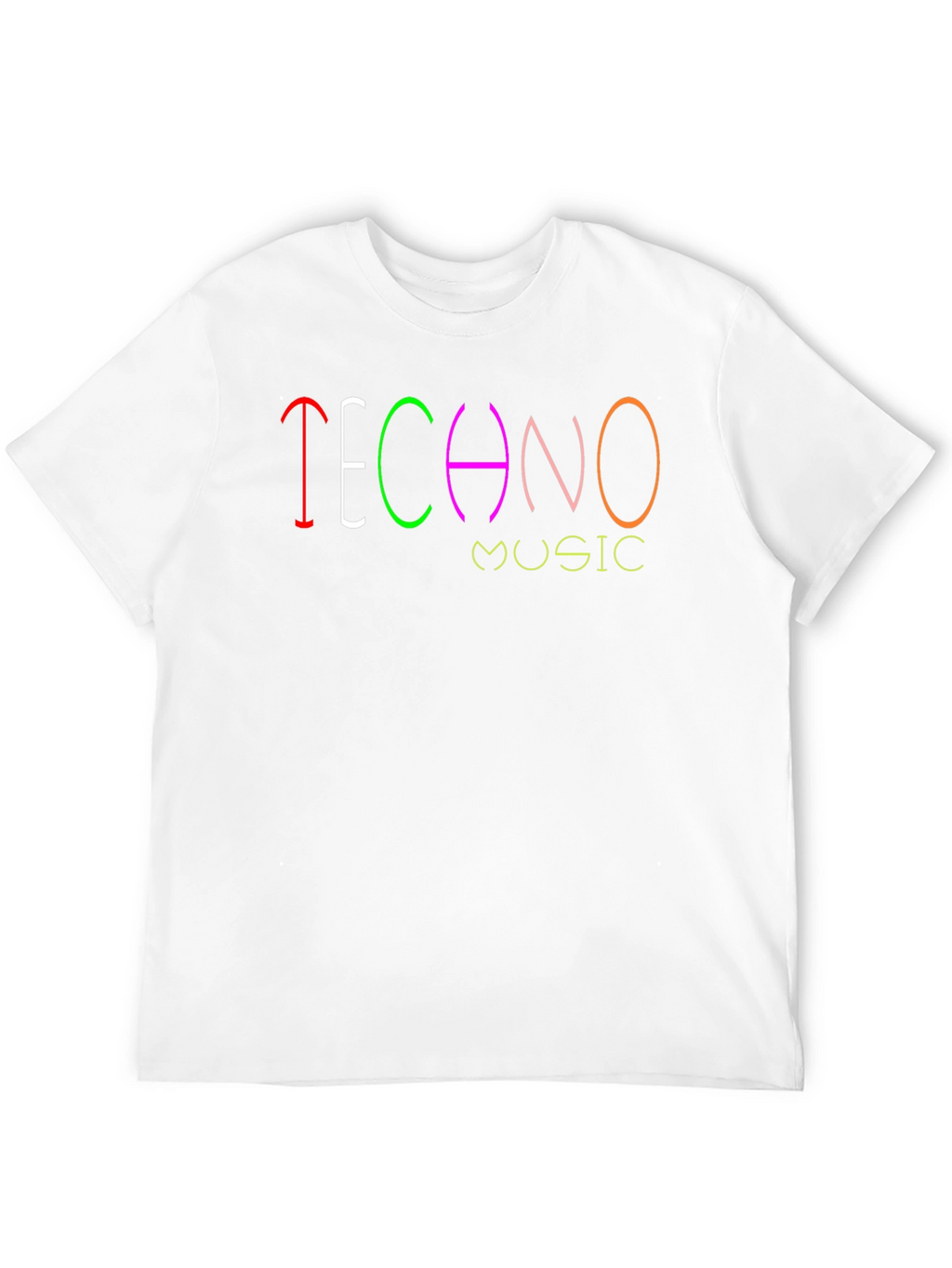 Techno Music T-Shirt - Vibrant Design