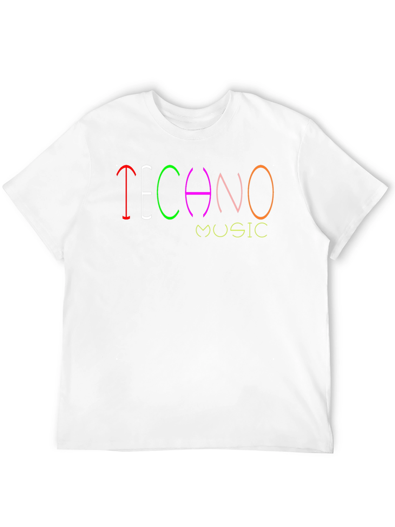 Techno Music T-Shirt - Vibrant Design