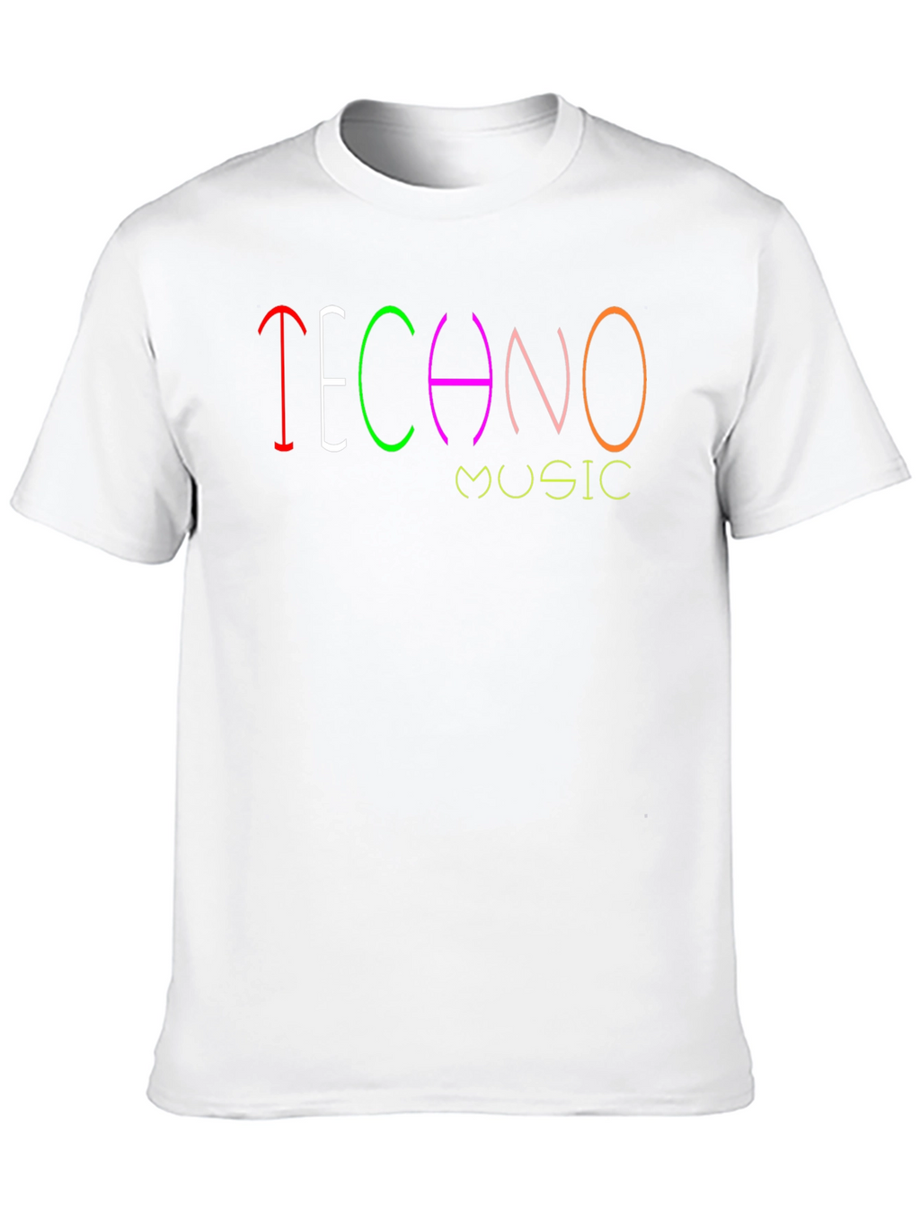 Techno Music T-Shirt - Vibrant Design