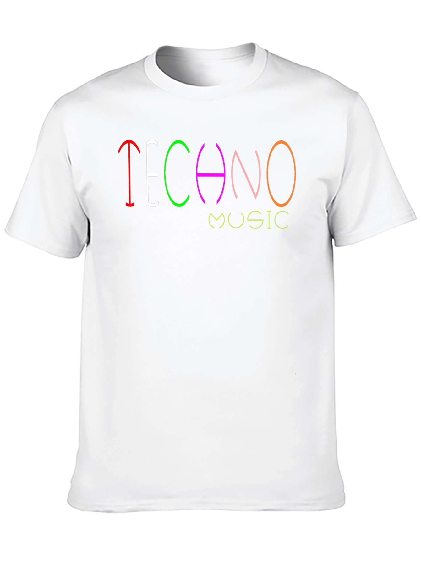 Techno Music T-Shirt - Vibrant Design