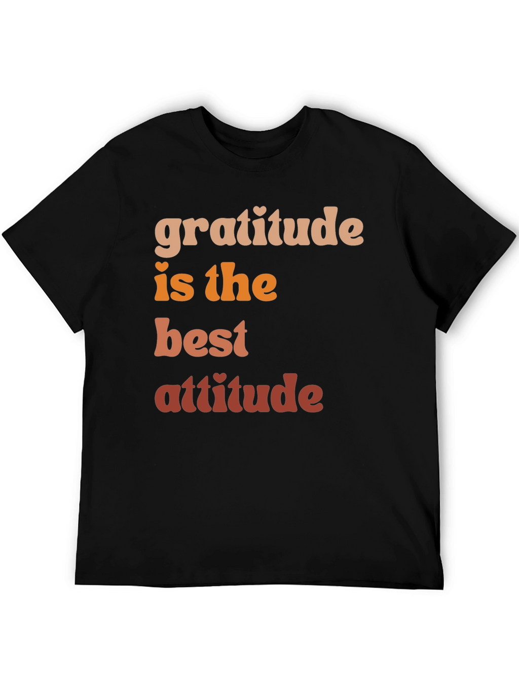 Gratitude Best Attitude Graphic Tee