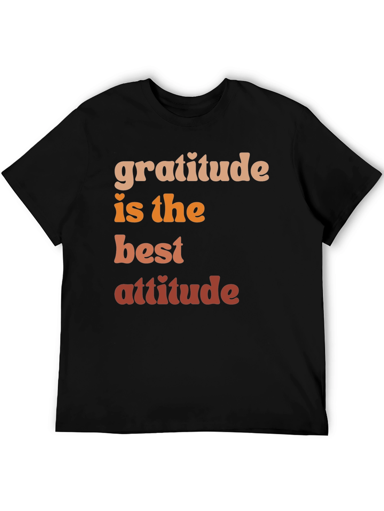 Gratitude Best Attitude Graphic Tee