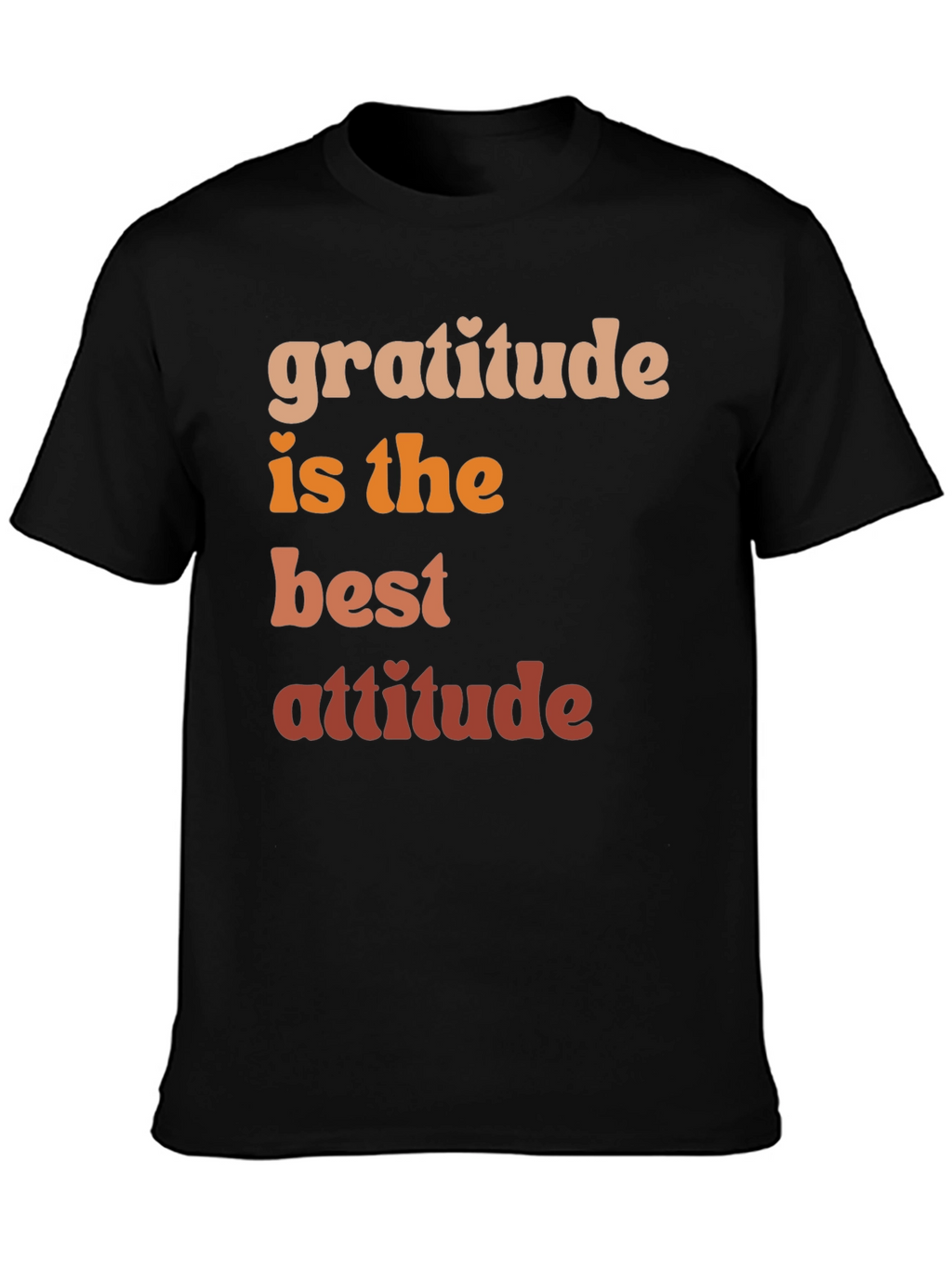 Gratitude Best Attitude Graphic Tee