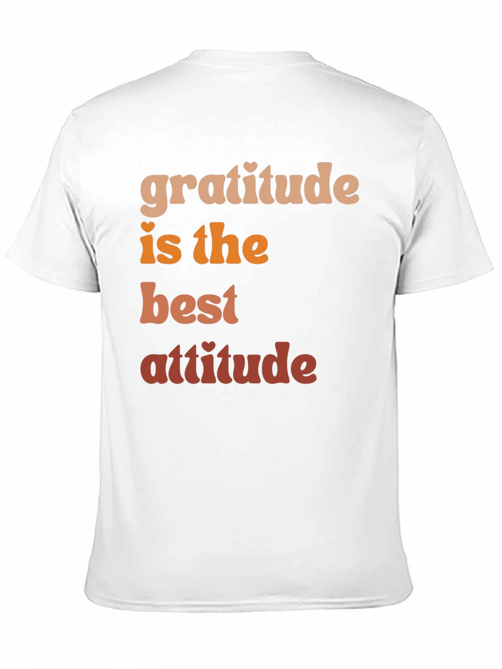 Gratitude Best Attitude Graphic Tee