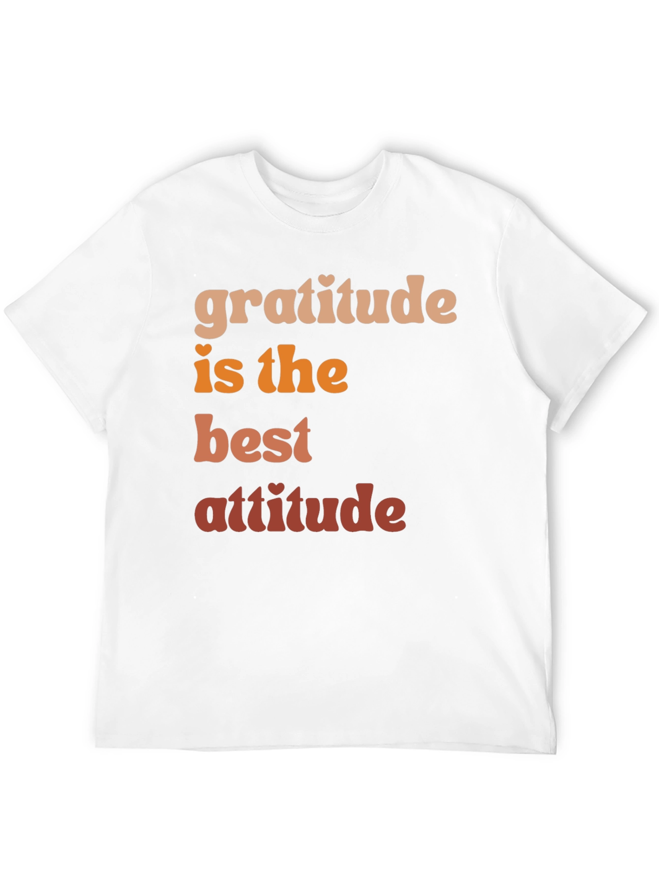 Gratitude Best Attitude Graphic Tee