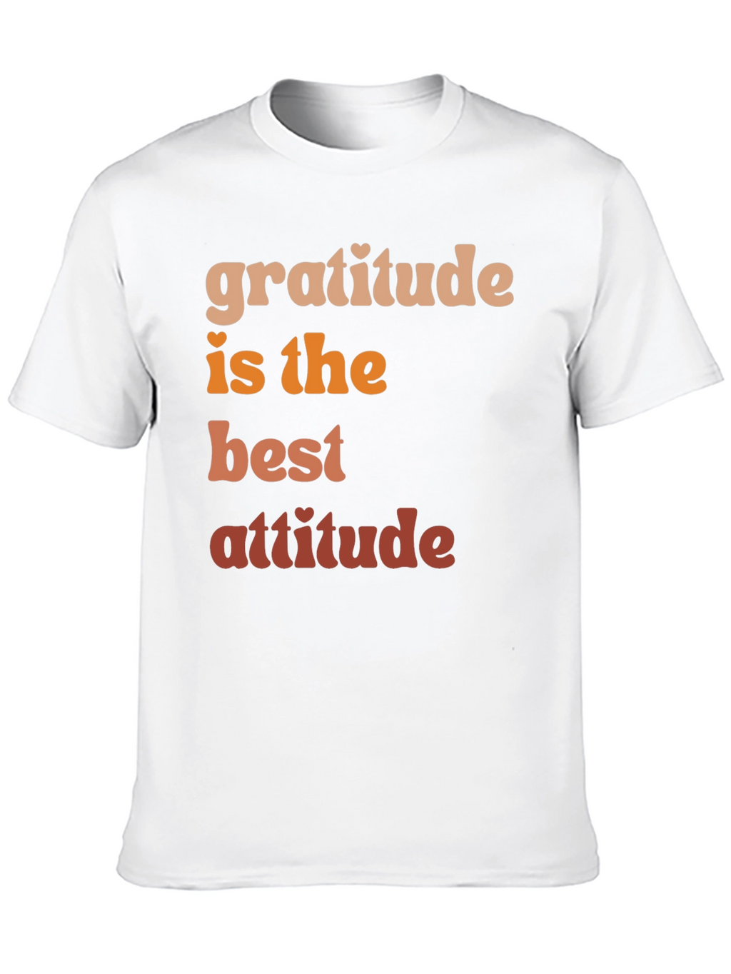 Gratitude Best Attitude Graphic Tee