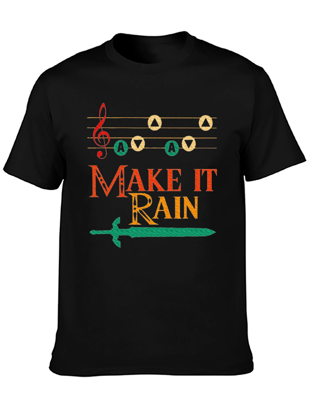 Zelda Inspired Make it Rain Graphic T-Shirt