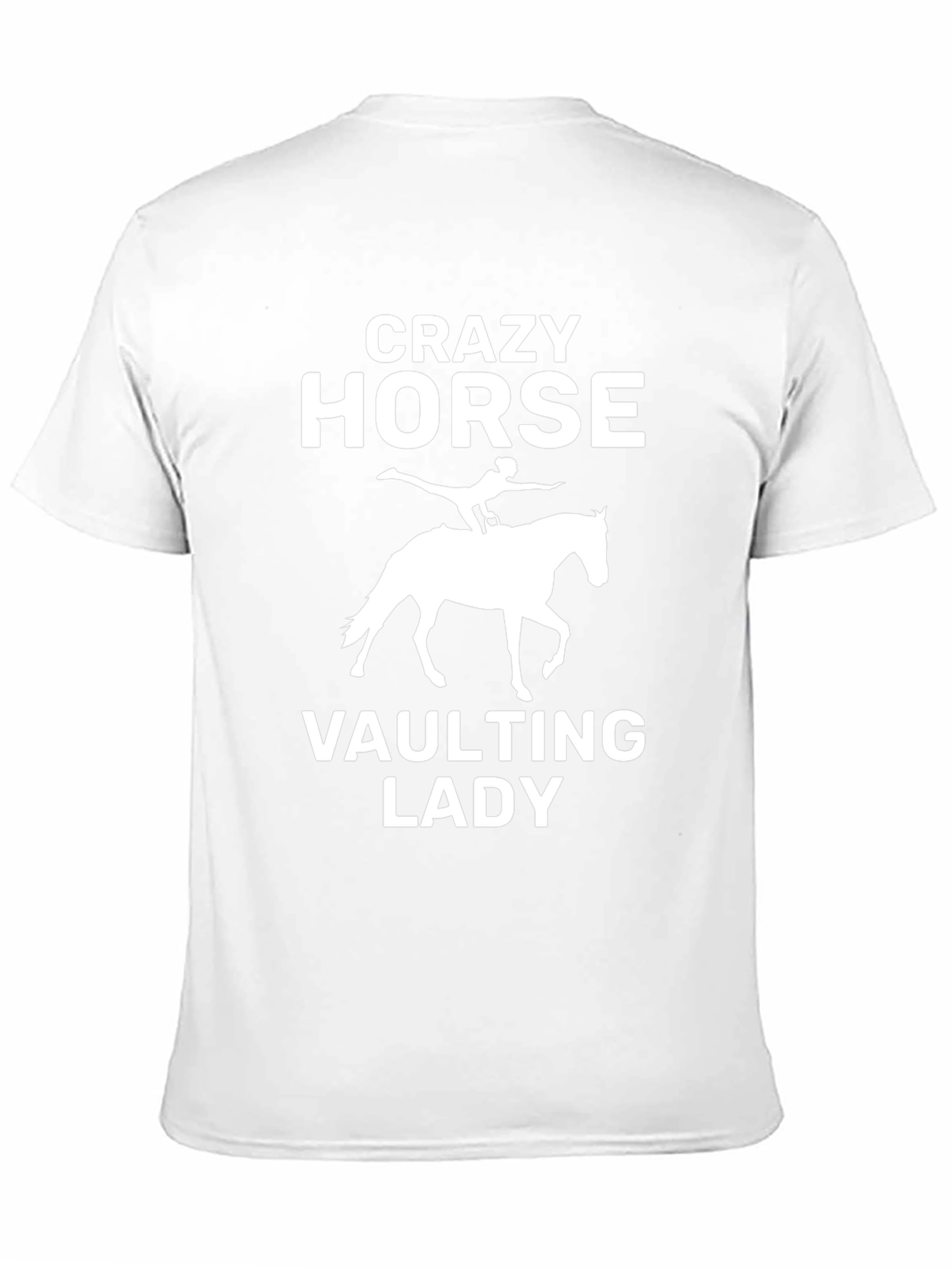 Crazy Horse Vaulting Lady T-Shirt - Equestrian Style