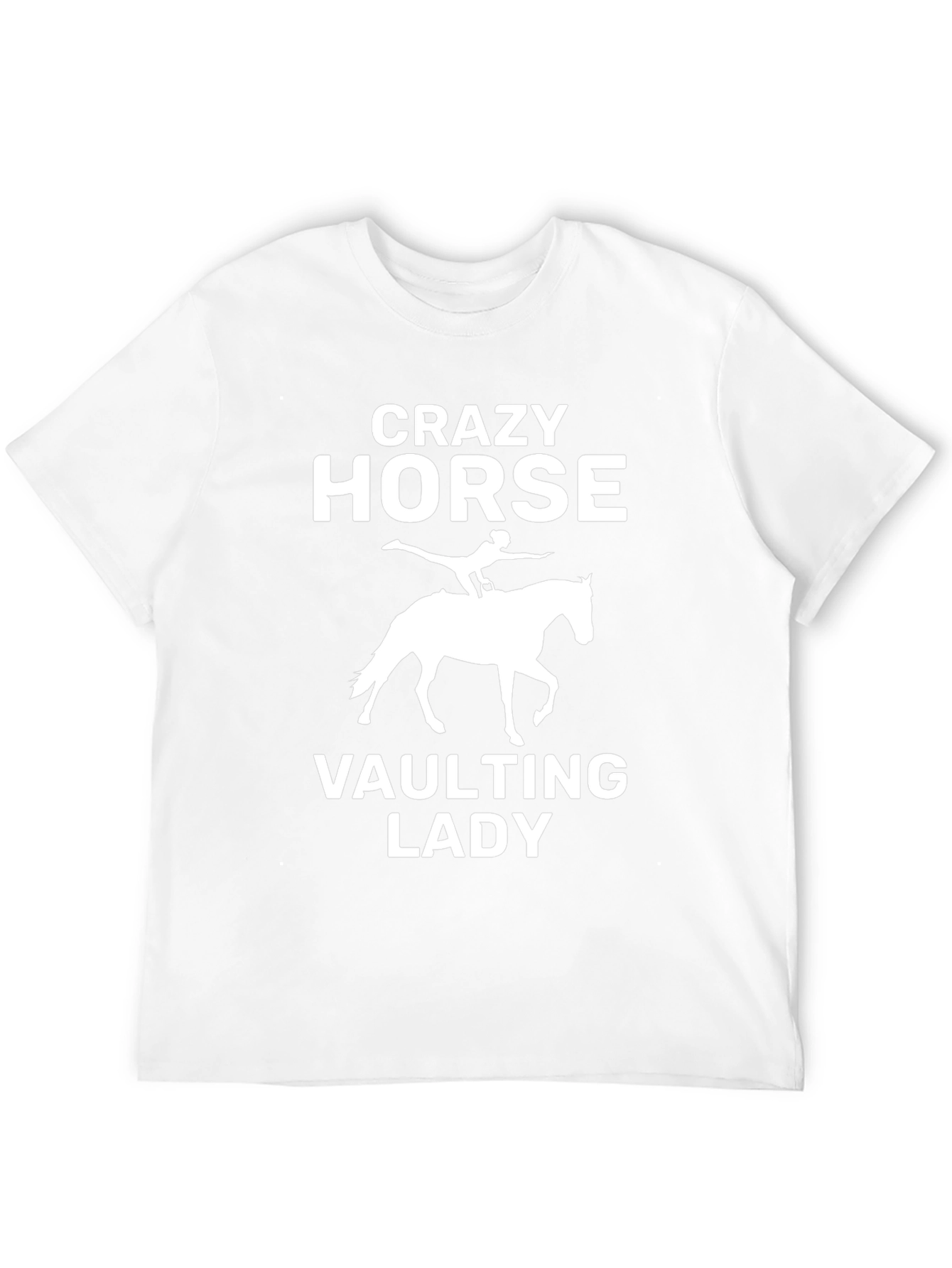 Crazy Horse Vaulting Lady T-Shirt - Equestrian Style