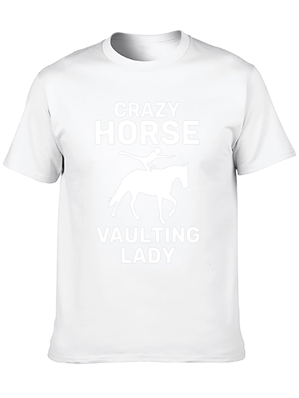 Crazy Horse Vaulting Lady T-Shirt - Equestrian Style