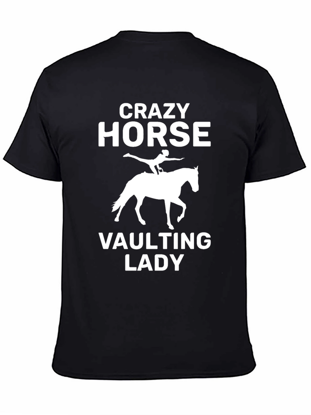 Crazy Horse Vaulting Lady T-Shirt - Equestrian Style