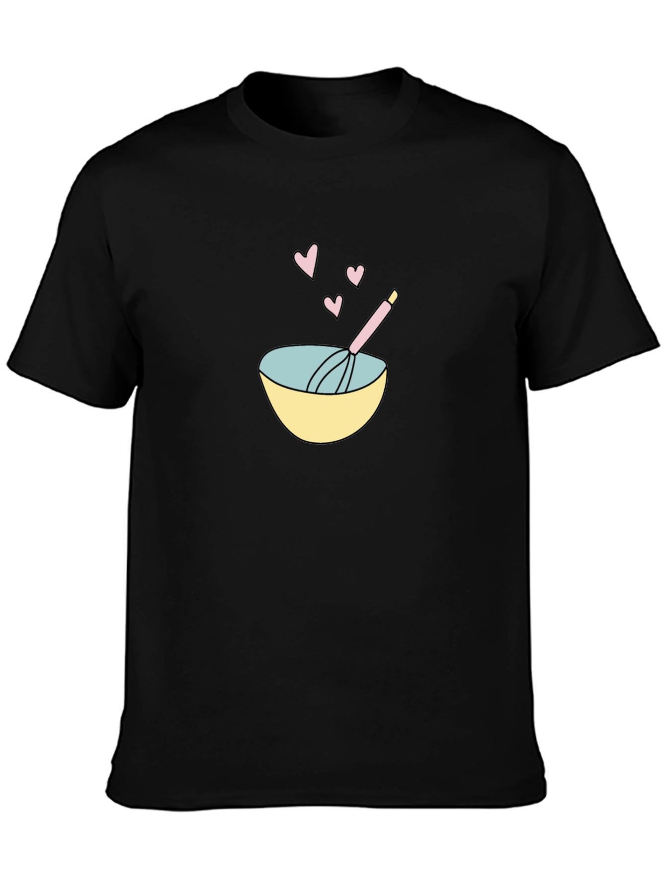 Baking Love T-Shirt - Whisking Bowl Design