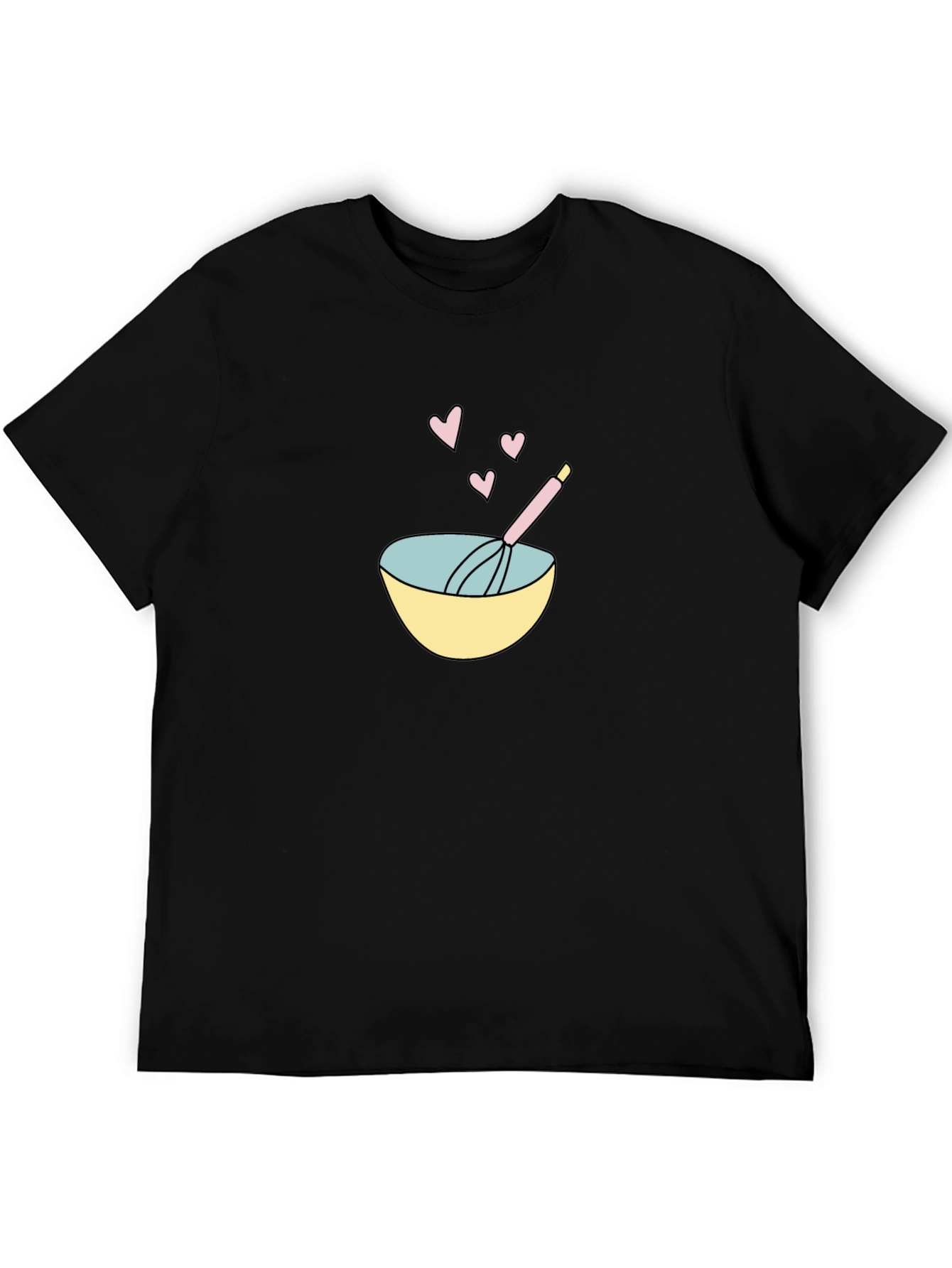 Baking Love T-Shirt - Whisking Bowl Design