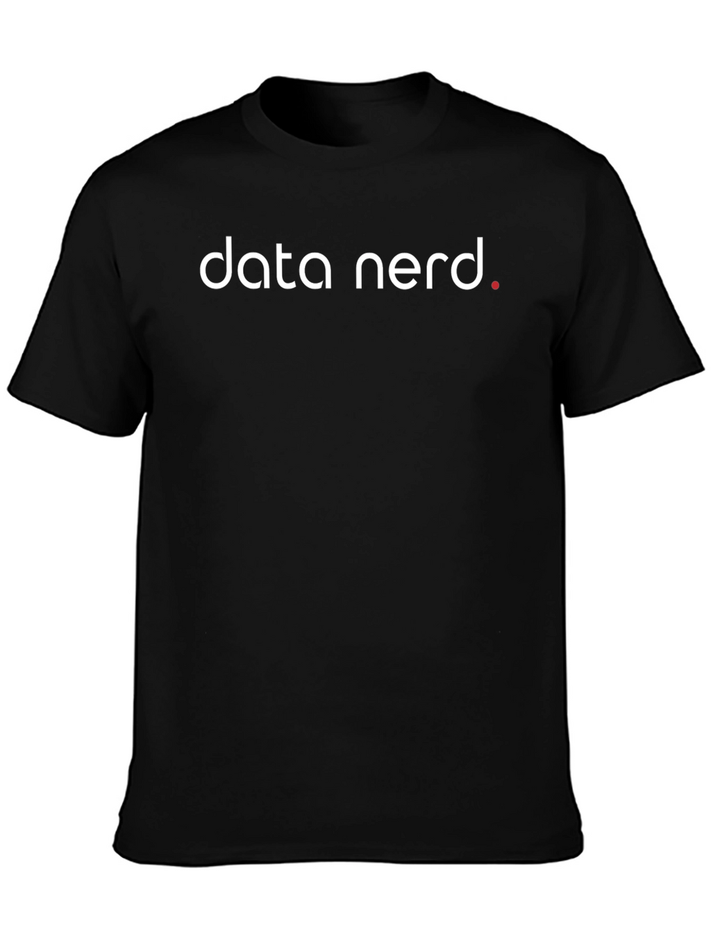 Data Nerd Tee - Black Cotton Blend