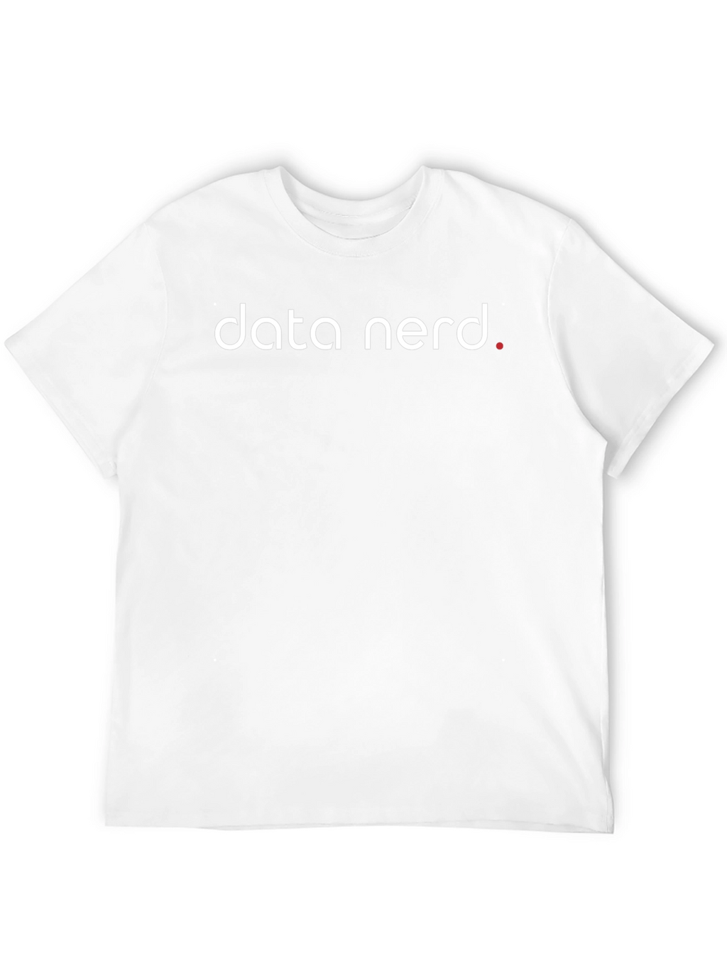 Data Nerd Tee - Black Cotton Blend