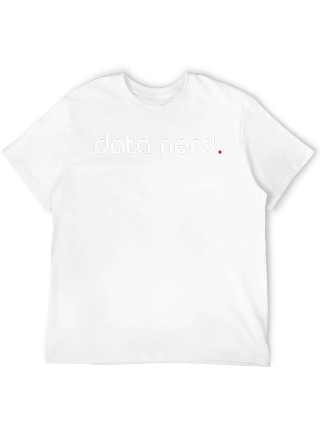 Data Nerd Tee - Black Cotton Blend