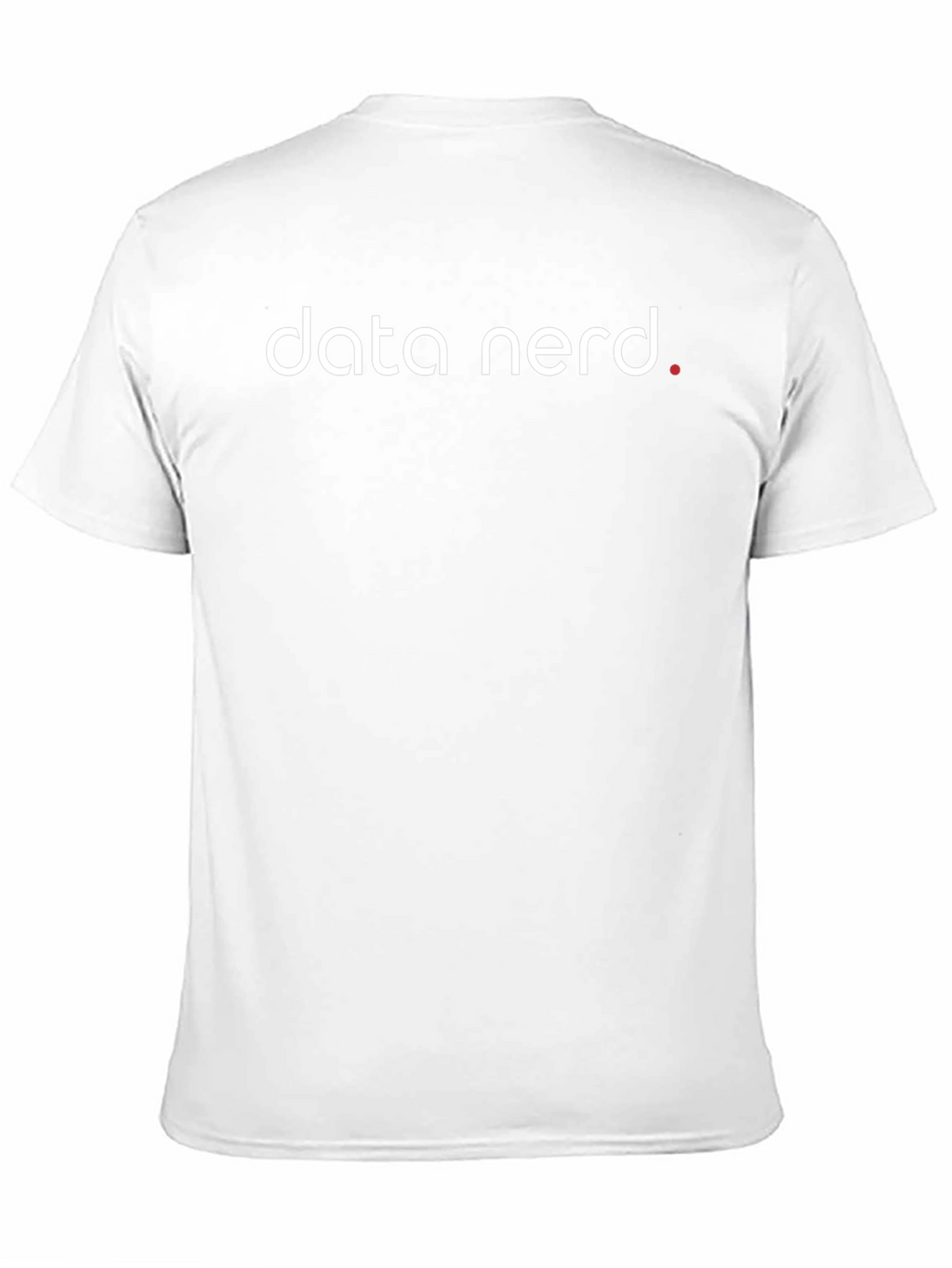 Data Nerd Tee - Black Cotton Blend