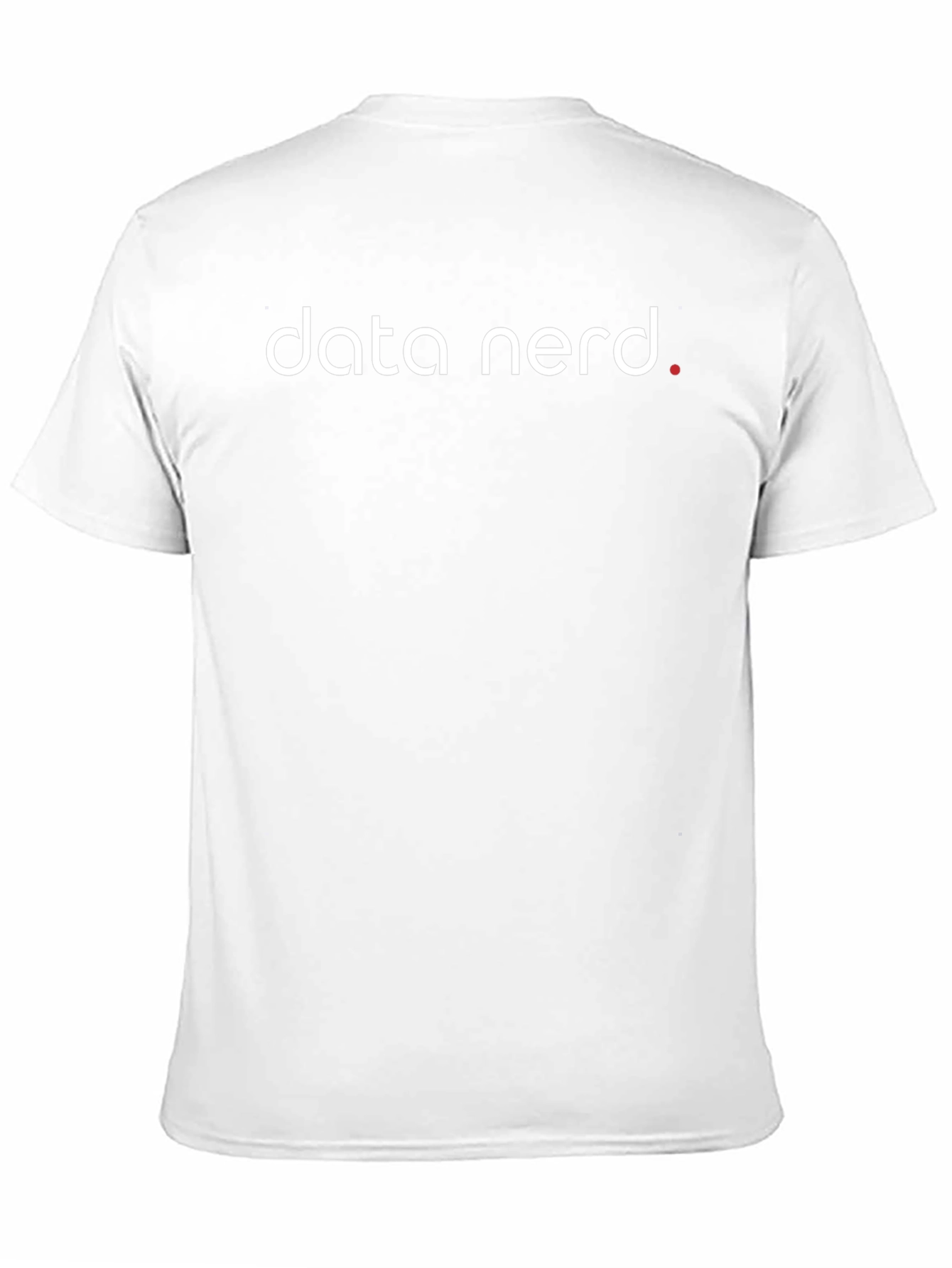 Data Nerd Tee - Black Cotton Blend